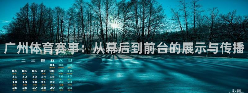 3377体育官网下载招商电话是多少啊：广州体育赛事：从幕后到